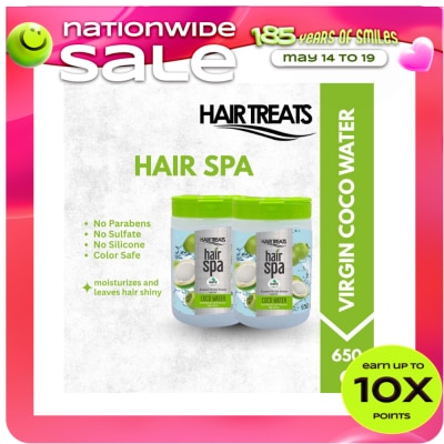 HAIR TREATS - Hair Spa Virgin Coco Water 650g