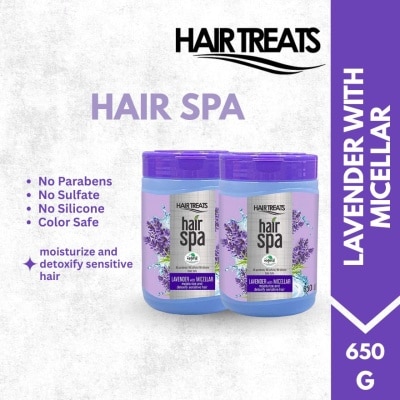HAIR TREATS Hair Spa Lavender with Micellar 650g