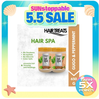 HAIR TREATS - Hair Spa Gugo with Peppermint 650g