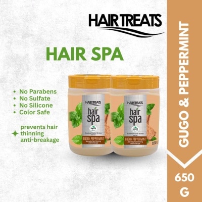 HAIR TREATS Hair Spa Gugo with Peppermint 650g