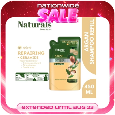 NATURALS WS - Argan Shampoo Refill 450ML image