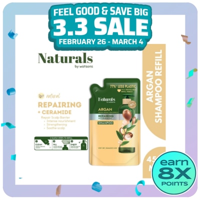 NATURALS WS Argan Shampoo Refill 450ML