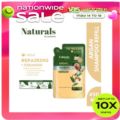 NATURALS WS - Argan Shampoo Refill 450ML