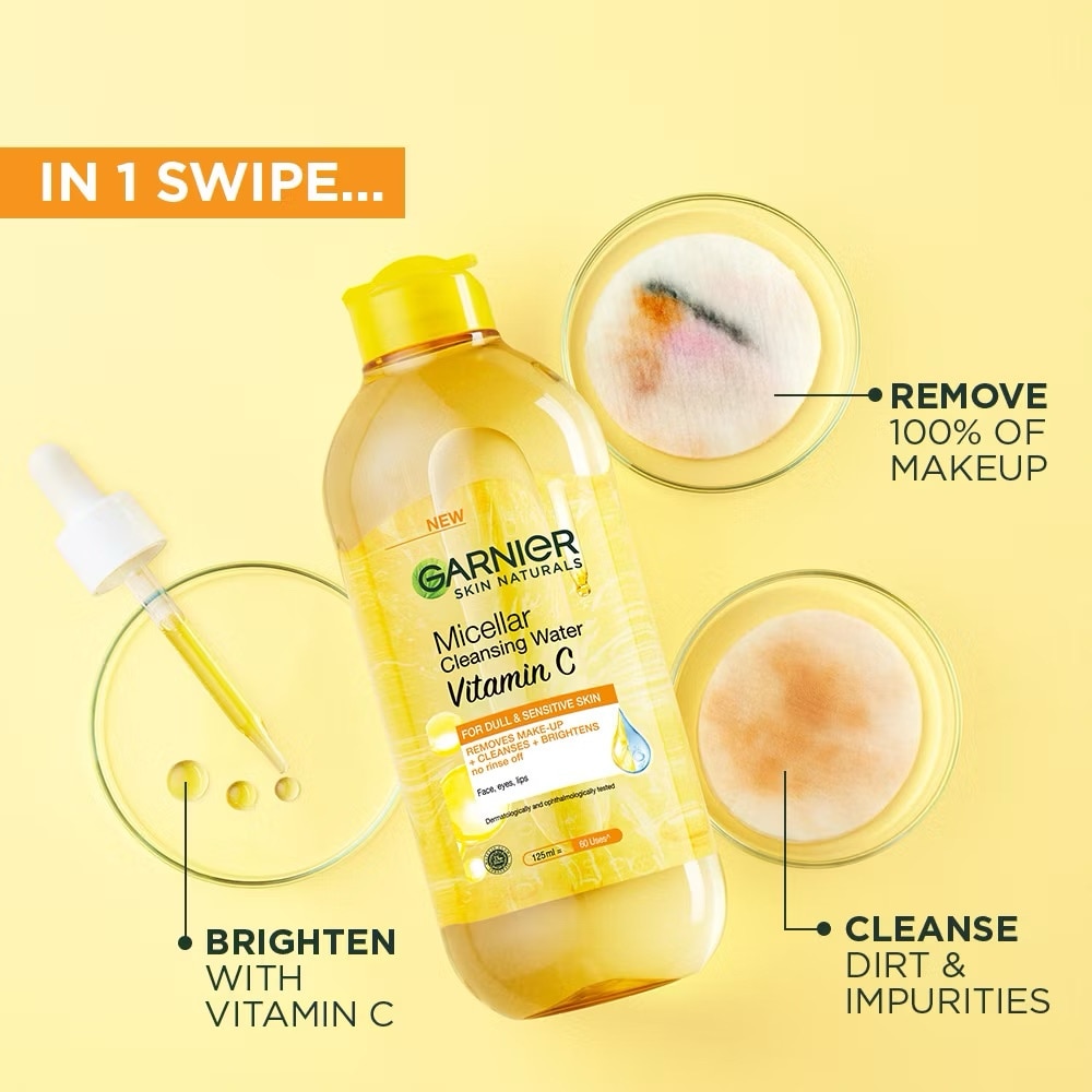 GARNIER Micellar Water Vitamin C 125ml image