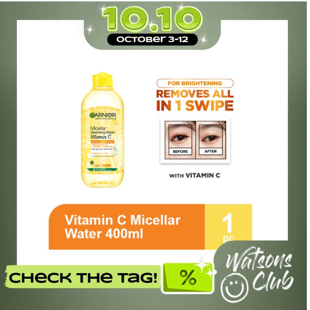 GARNIER Micellar Water Vitamin C 400ml image