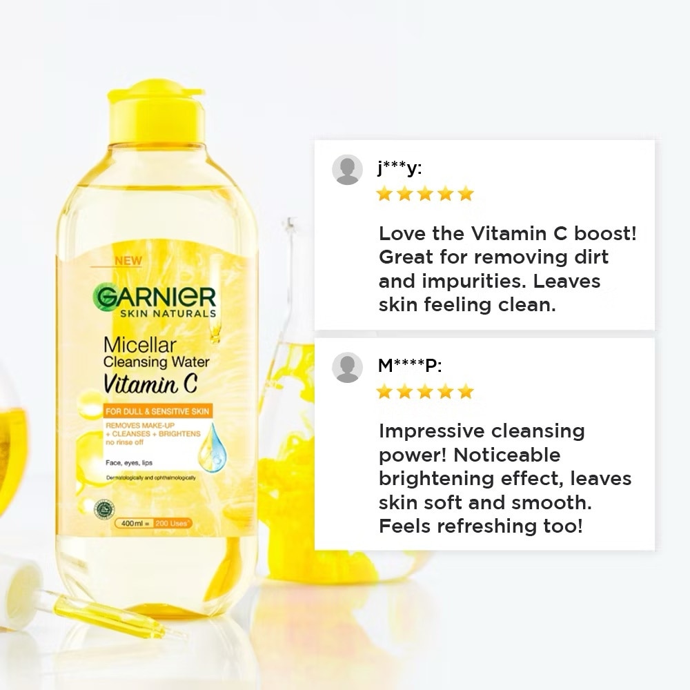 GARNIER Bright Complete 10% Pure Vitamin C Overnight Serum 30ml image