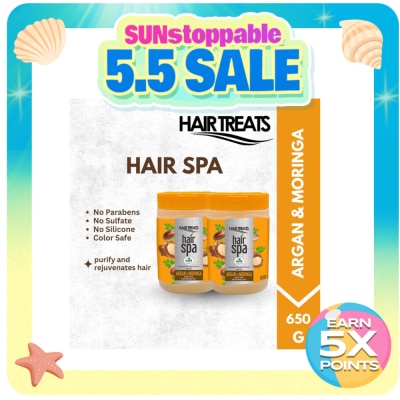 HAIR TREATS - Hair Spa Argan with Moringa 650g
