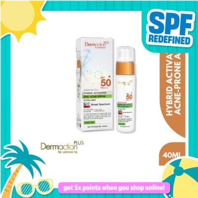 DAP BY WATSONS - Acne Prone Gel Sunscreen with Zinc SPF50 40ml