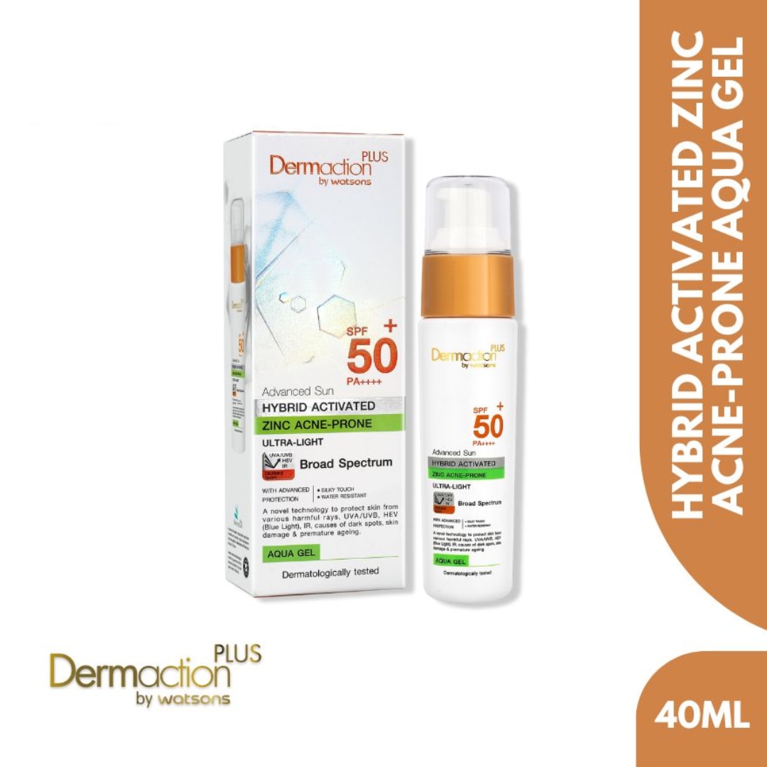 Acne Prone Gel Sunscreen with Zinc SPF50 40ml