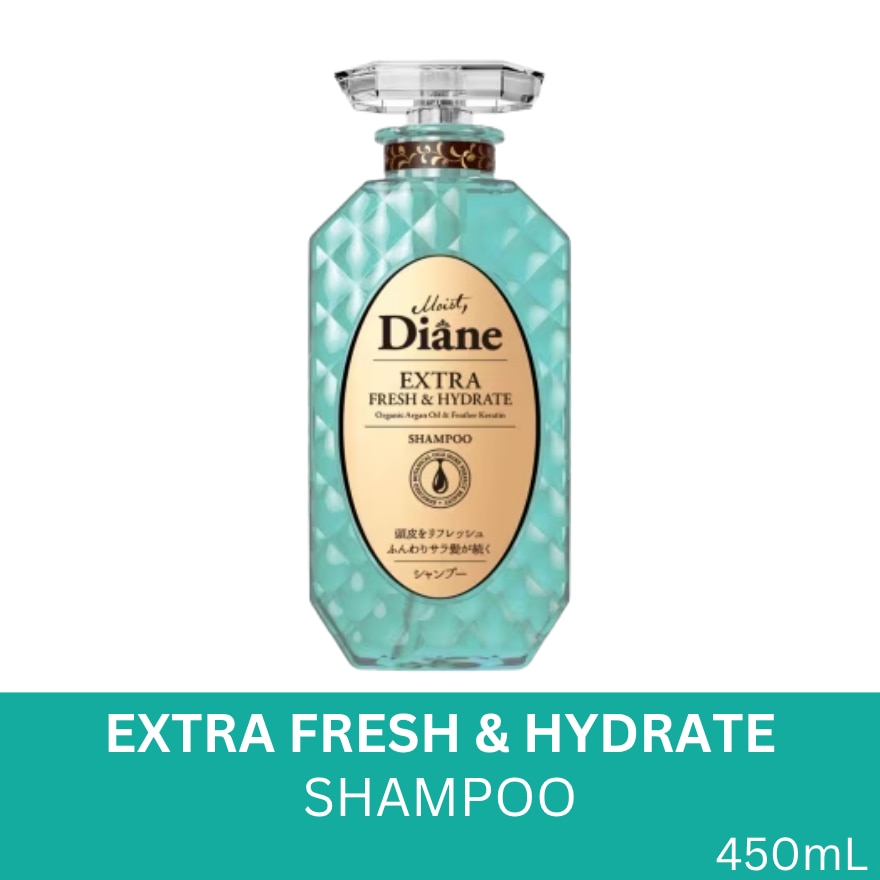 MOIST DIANE Fresh & Hydrate Shampoo 450ml