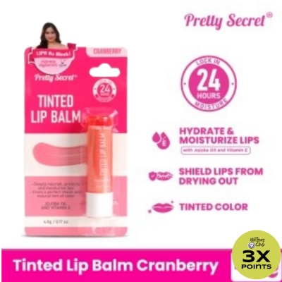 PRETTY SECRET Cranberry Tinted Lip Balm 4.8g