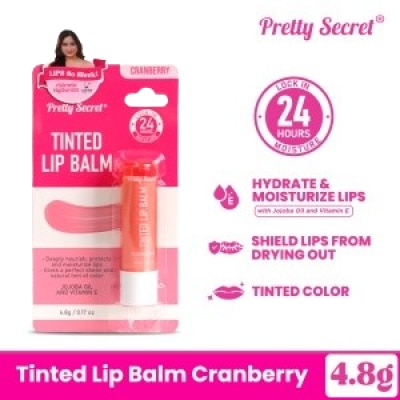 PRETTY SECRET Cranberry Tinted Lip Balm 4.8g