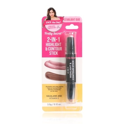 PRETTY SECRET Starlight Duo Contour & Highlighter Stick 3.5g