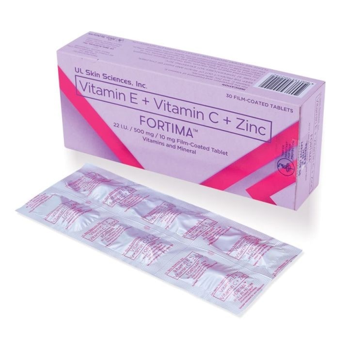 FORTIMA 500mg/10mg Film Coated Tablet Sold Per Piece