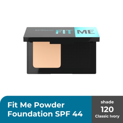 MAYBELLINE - MAYBELLINE Fit Me Powder Foundation SPF 44 120 Classic Ivory 9g image