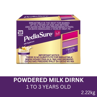 PEDIASURE PEDIASURE 1-3 Vanilla 2.22kg