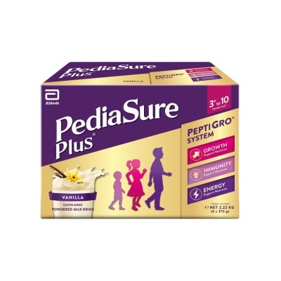 PEDIASURE Plus Vanilla 6X400g