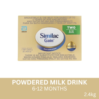 SIMILAC Gain HMO 6-12 Months 2.4kg