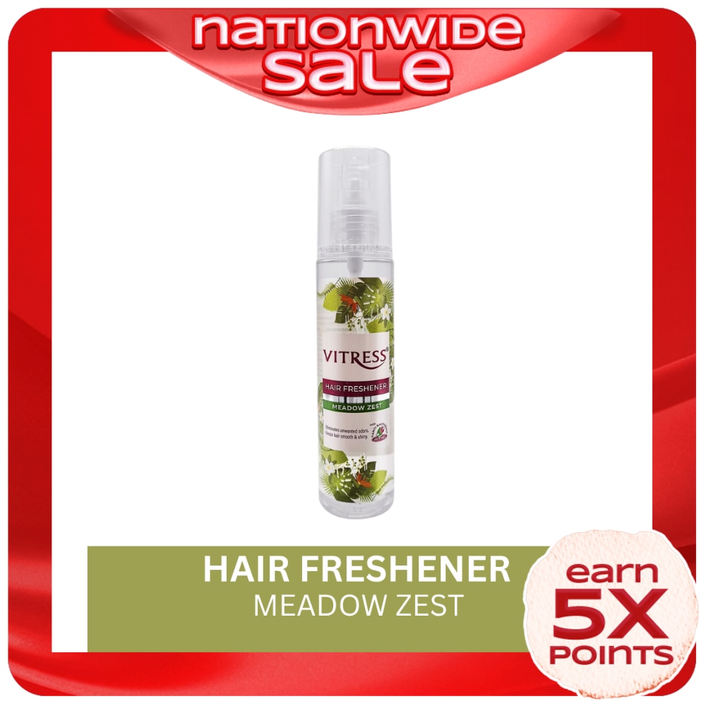 VITRESS HAIR FRESHENER MEADOW ZEST 50ML