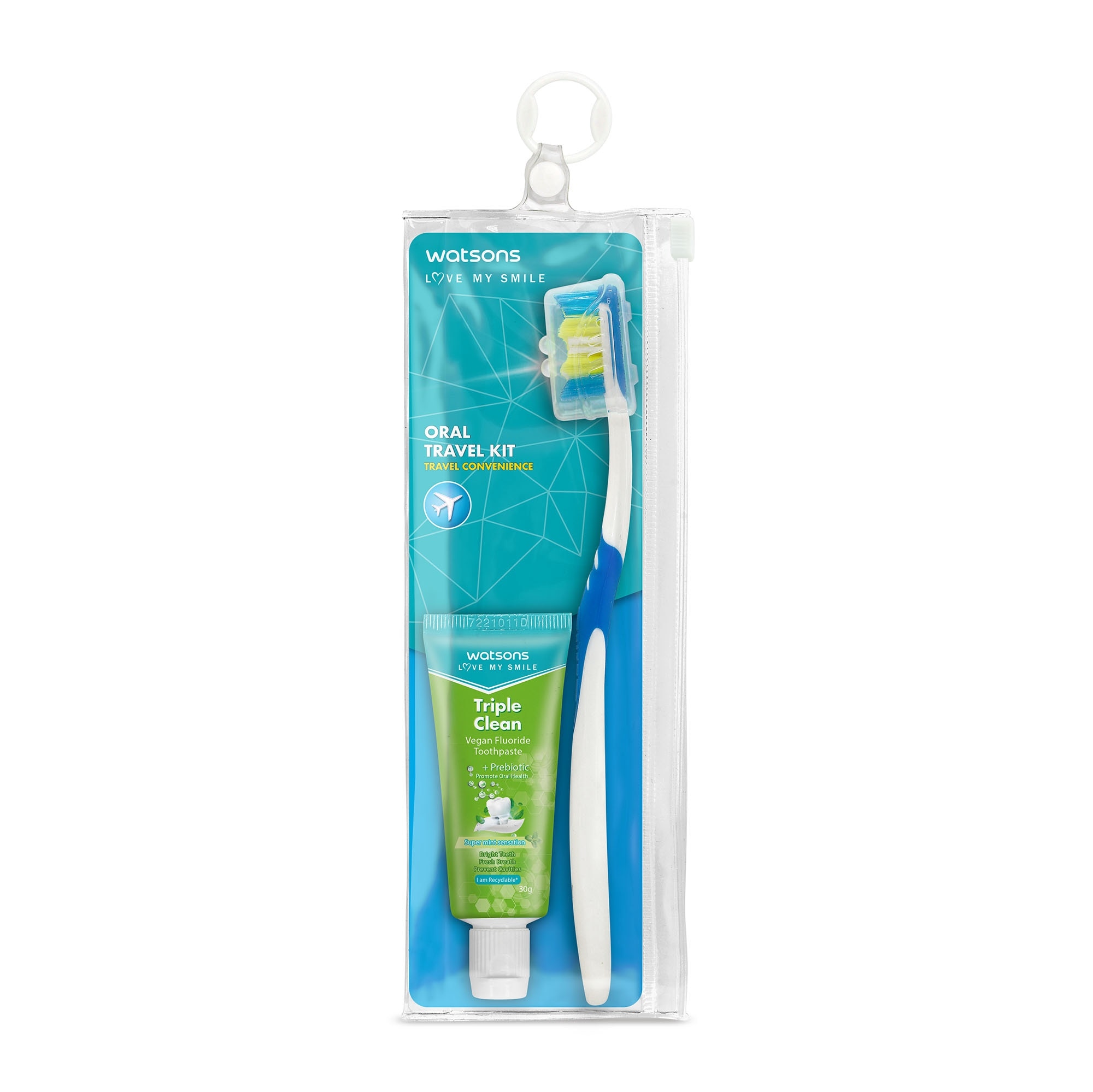 WATSONS Love My Smile Oral Travel Kit