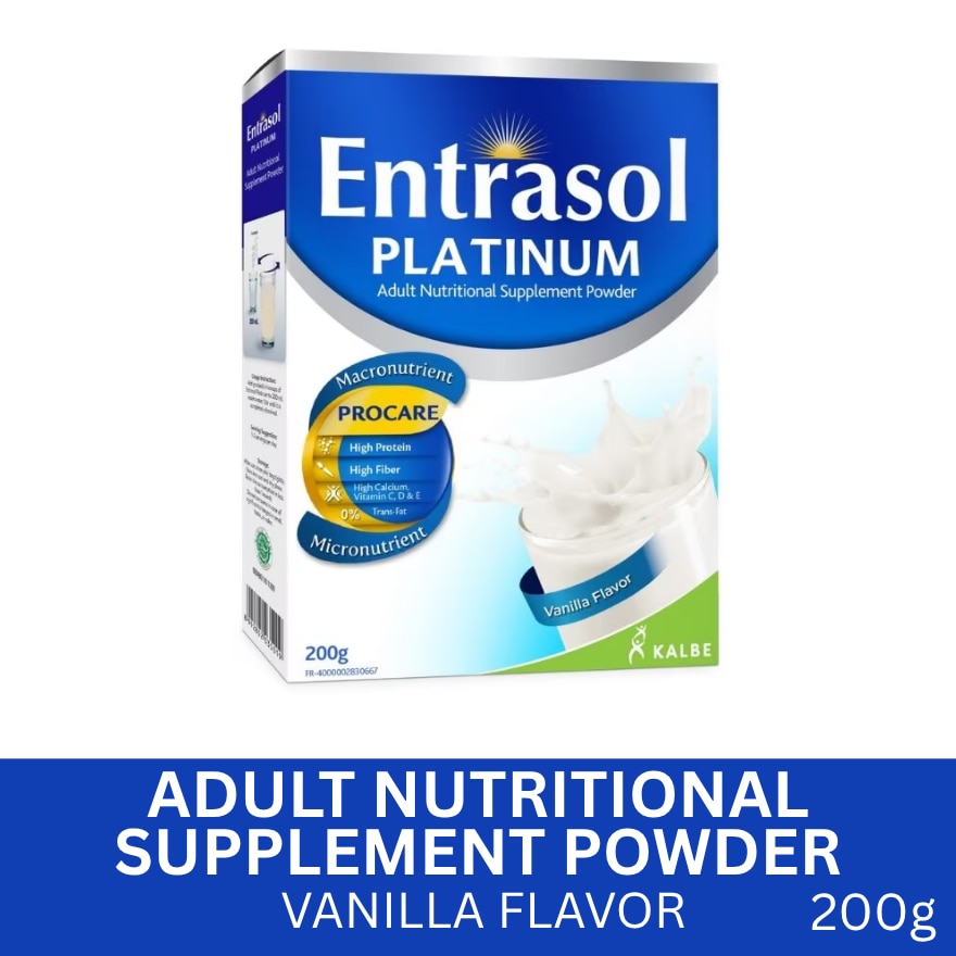 Entrasol Platinum Vanilla 200g