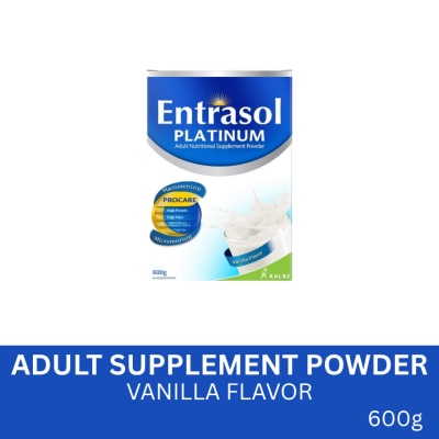 ENTRASOL Entrasol Platinum Vanilla 600g