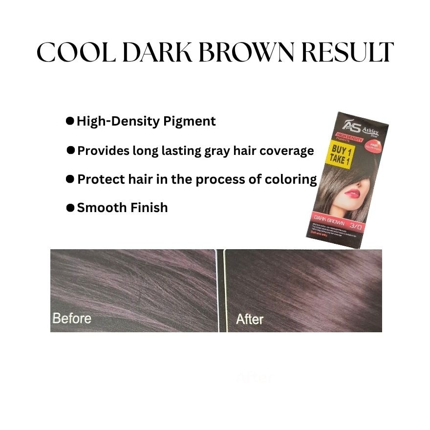 Hair Color Dark Brown 3/0