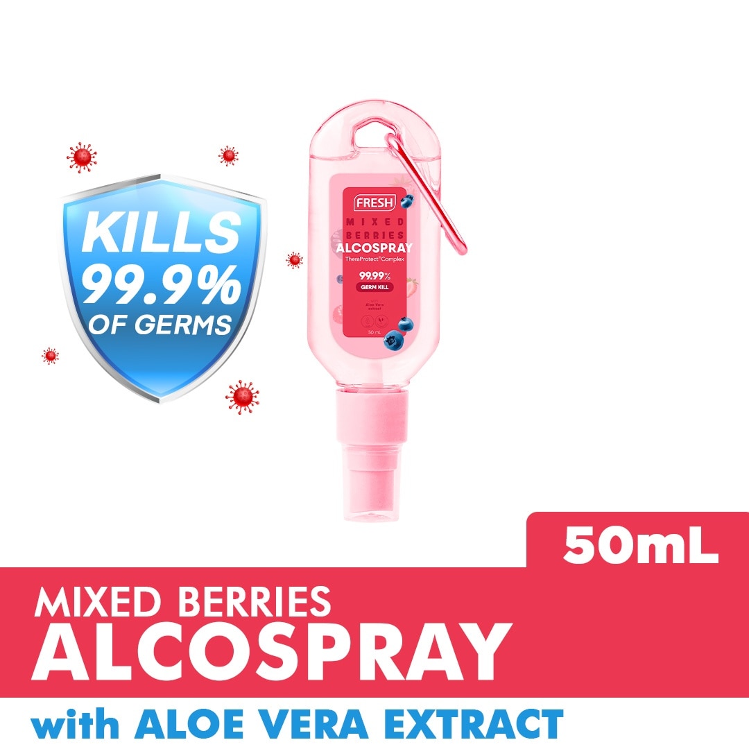 Mixed Berries Alcospray 50ml