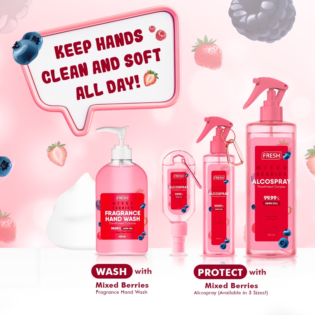 Mixed Berries Alcospray 50ml