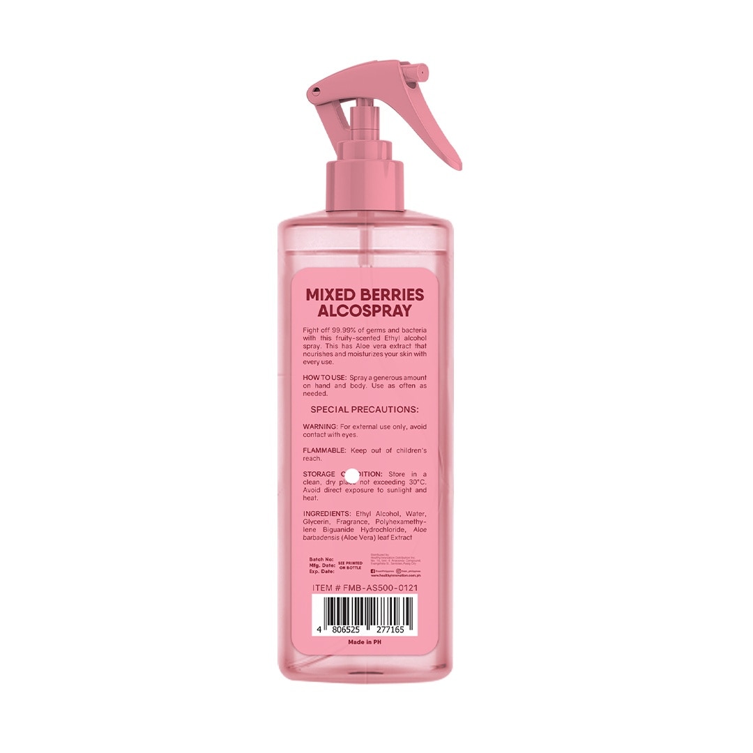 Mixed Berries Alcospray 500ml