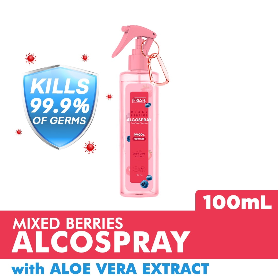 Mixed Berries Alcospray 100ml