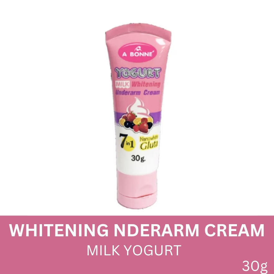 ABONNE YOGURT MILK WHITENING UNDERARM CREAM 7IN1 30G