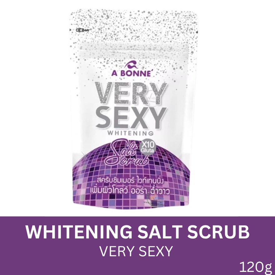 ABONNE VERY SEXY WHITENING SALT SCRUB 120G