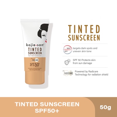 KOJIE SAN Tinted Sunscreen SPF50+ PA+++ 50g