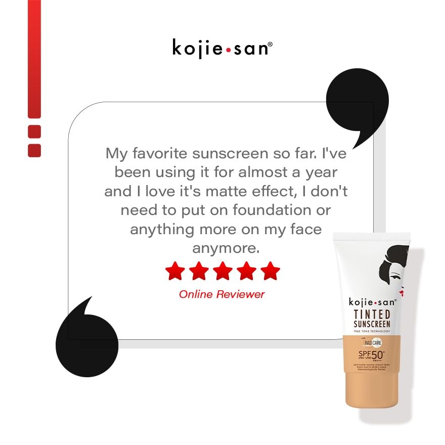 Tinted Sunscreen SPF50+ PA+++ 50g