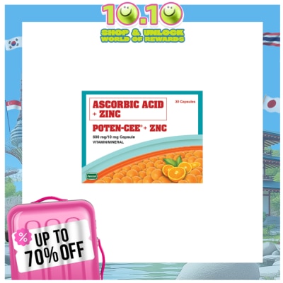POTENCEE 500mg/10mg Capsule / Vitamins Minerals 30s