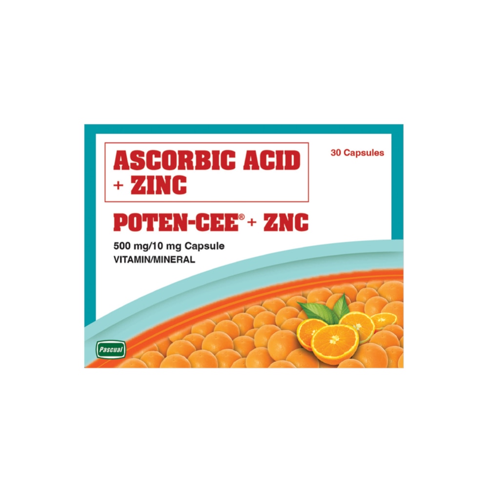 500mg/10mg Capsule / Vitamins Minerals 30s