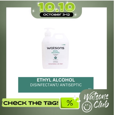 WATSONS Ethyl Alcohol 1 Liter Pump image