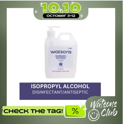 WATSONS Isopropyl Alcohol 1 Liter Pump image