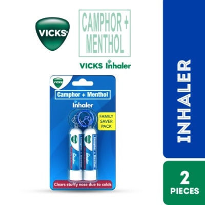 VICKS Twinpack Inhaler Key Chain 2s
