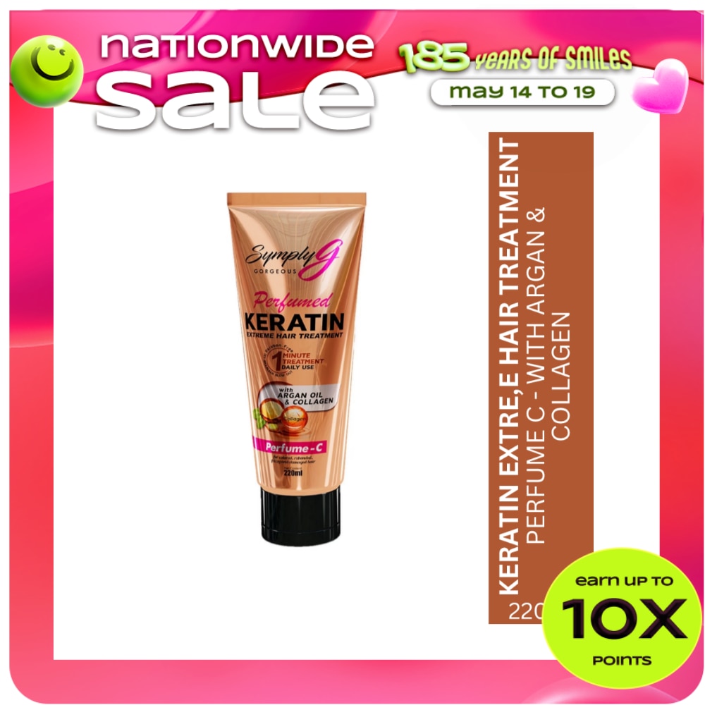 Symply G Perfume C Keratin Extreme Hair Treatment With Argan Oil & Collagen