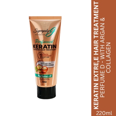 SYMPLY G Symply G Perfume D Keratin Extreme Hair Treatment With Argan Oil & Collagen
