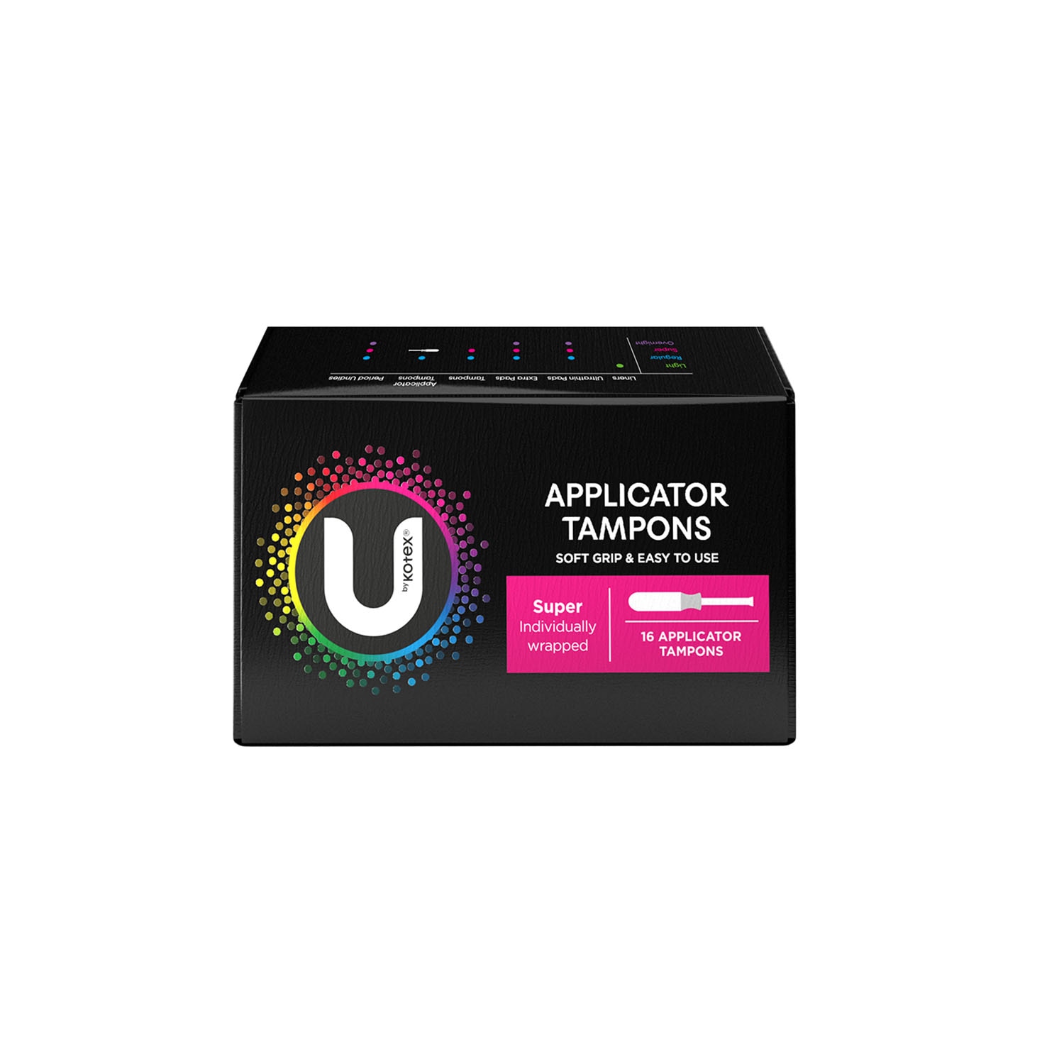 U Applicator Tampons Super 16s