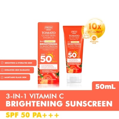 FRESH - Fresh Skinlab Tomato Glass Skin 3 in 1 Vitamin C Brightening Sunscreen 50 mL image
