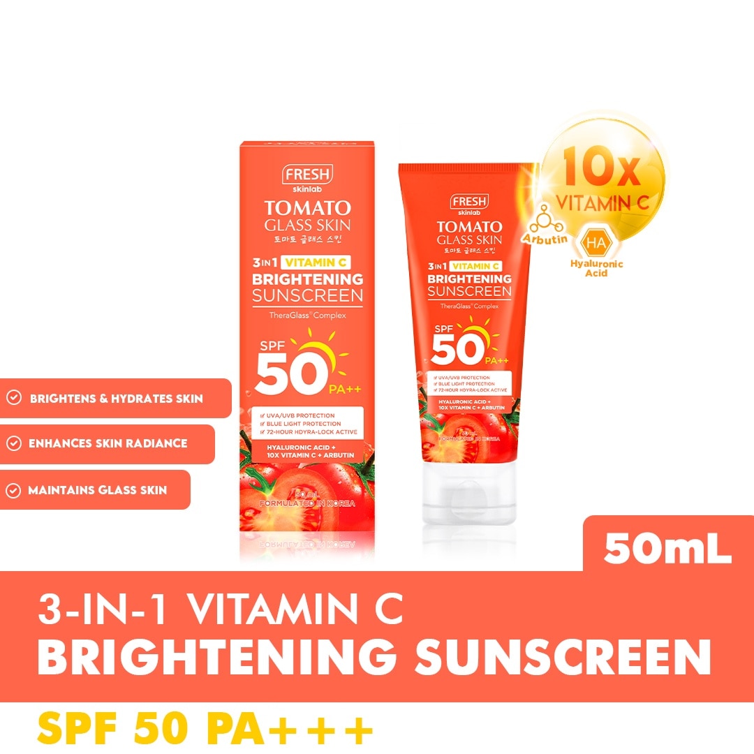 Fresh Skinlab Tomato Glass Skin Serum Sunscreen 50 mL