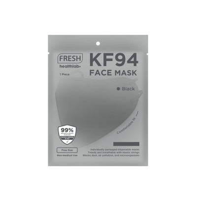 FRESH Healthlab+ KF94 Face Mask Black