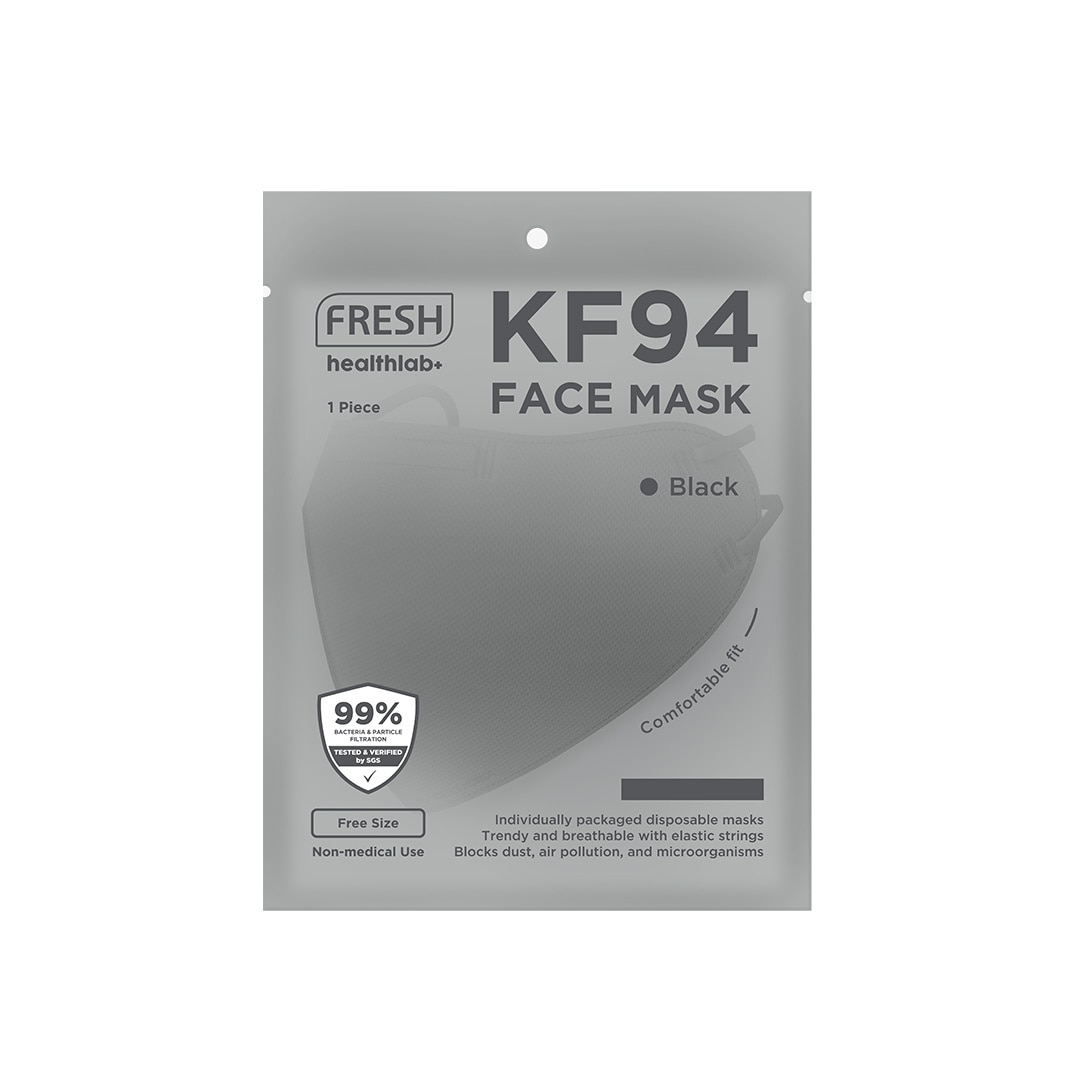 Healthlab+ KF94 Face Mask Black