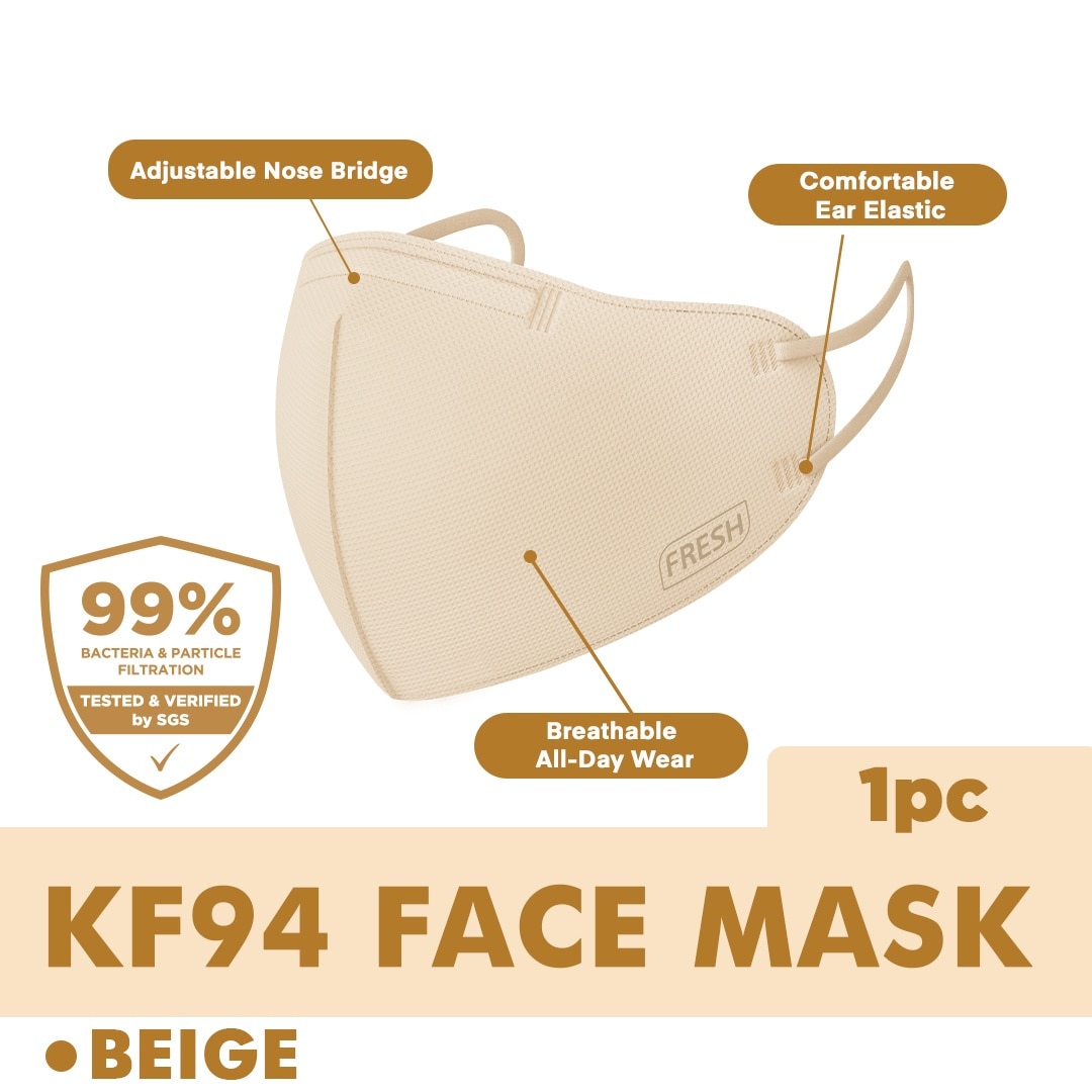 Healthlab+ KF94 Face Mask Beige