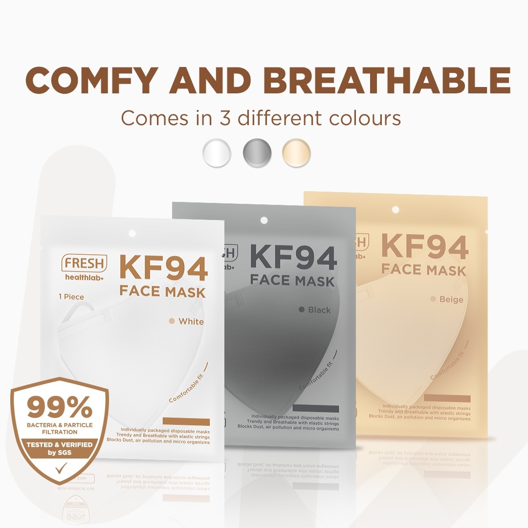 Healthlab+ KF94 Face Mask Beige