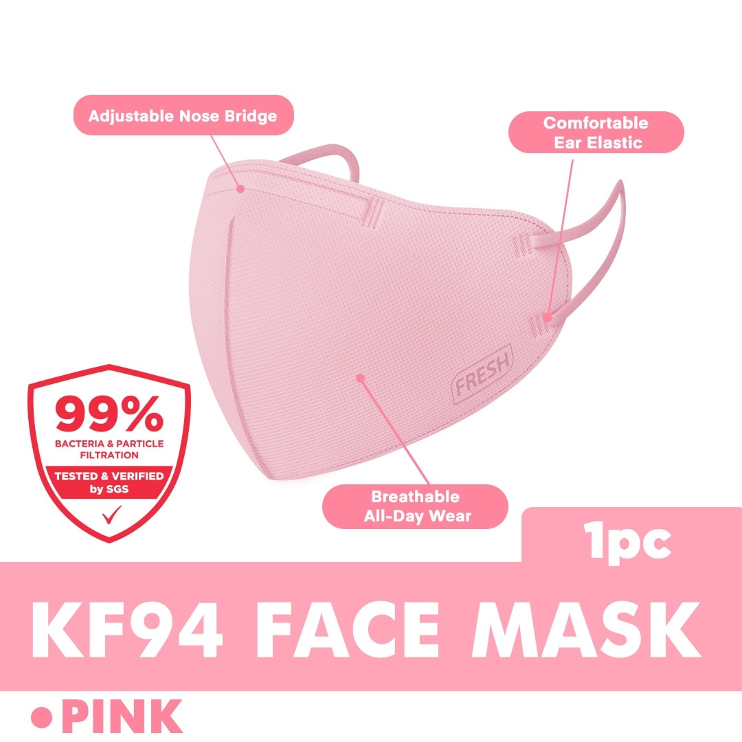 Healthlab+ KF94 Face Mask Pink